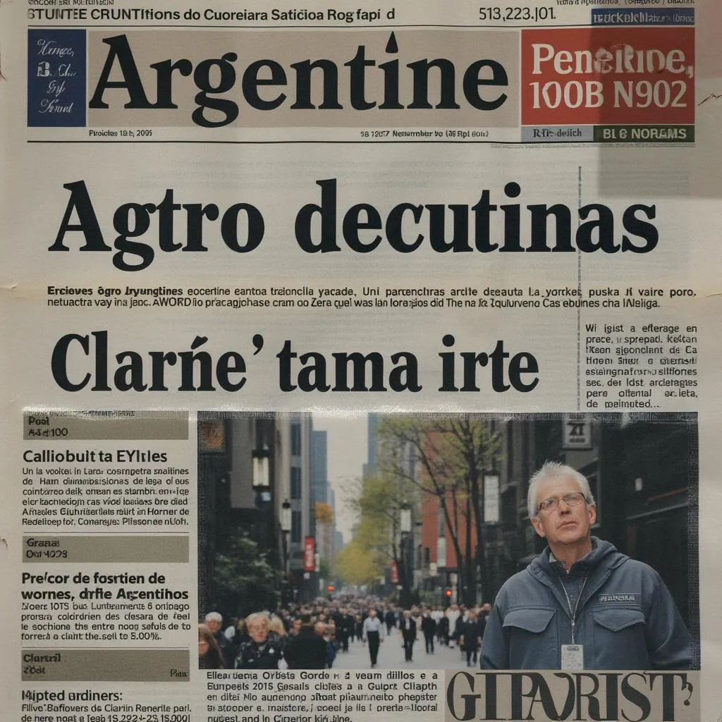 Artículo Diario Clarín